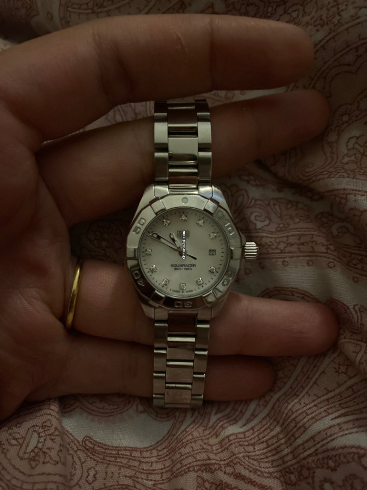 TAG Heuer Aquaracer Lady Womens watch Quartz Steel WBD1414.BA0741 Replica 8