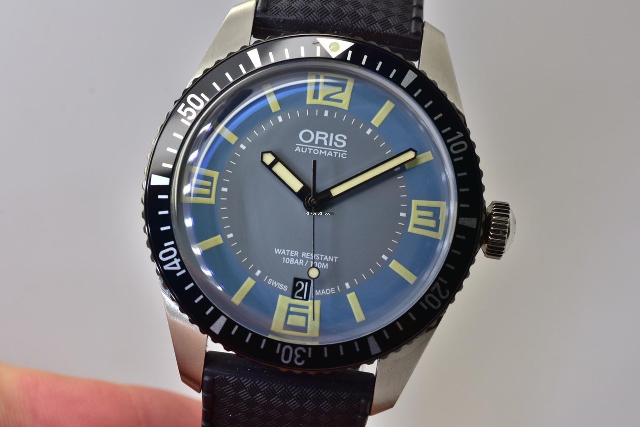 IMG_9081 Oris Divers Sixty Five Mens watch Unisex Automatic Steel 01 733 7707 4065 Replica 8