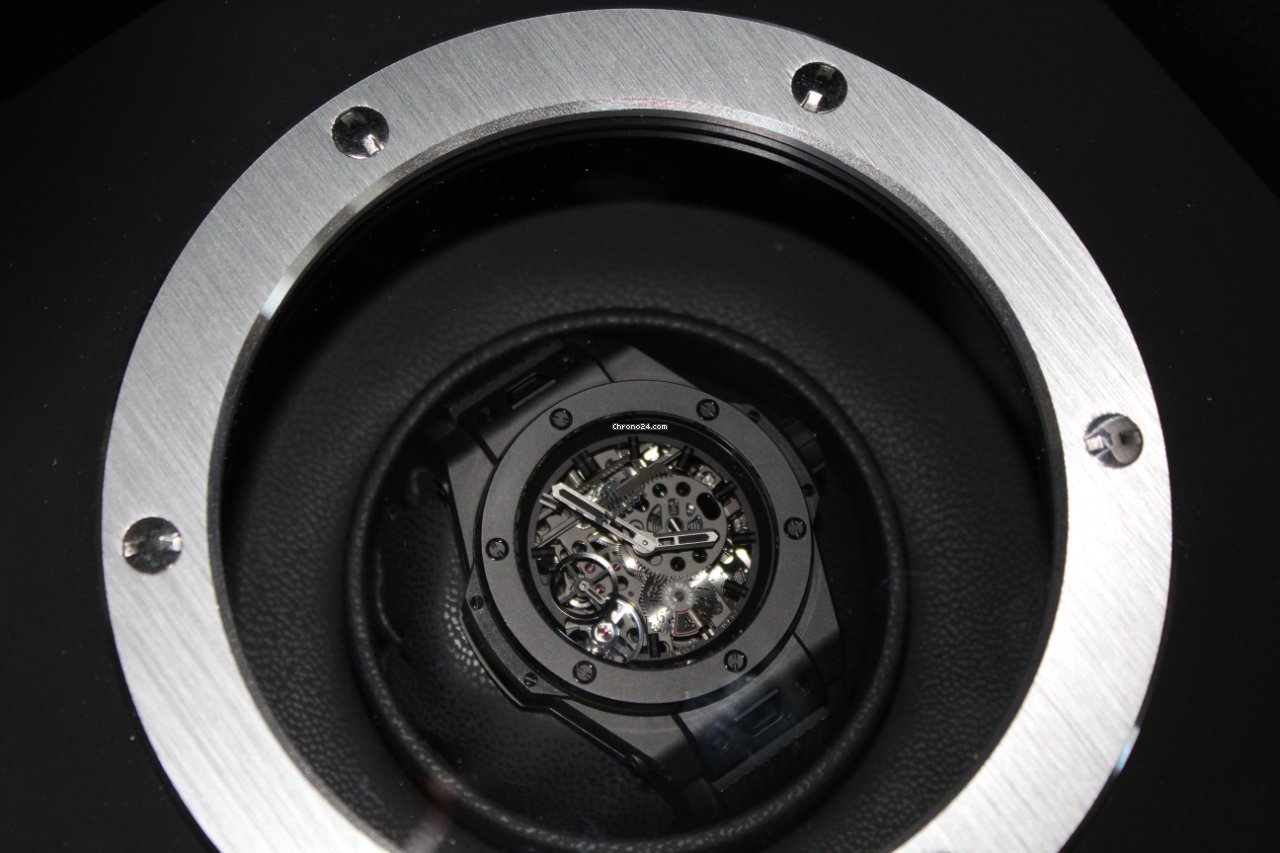 IMG_9081 Hublot Big Bang Meca-10 Mens watch Unisex Manual winding Ceramic 414.CI.1110.RX Replica 8