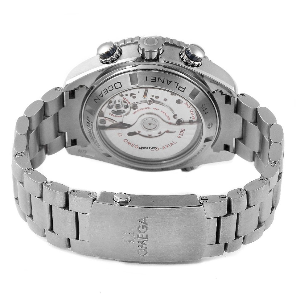 Omega Seamaster Planet Ocean Chronograph Mens watch Unisex Automatic Titanium 232.90.46.51.03.001 Replica 8