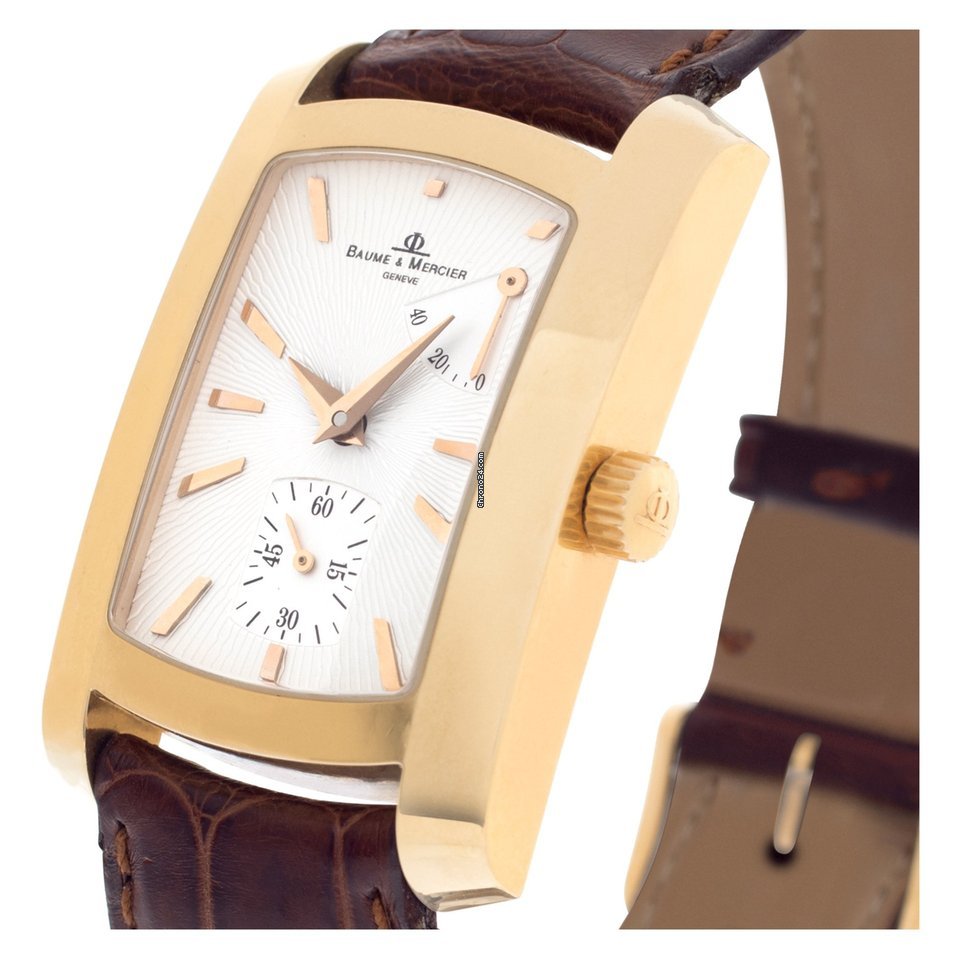 Baume & Mercier Hampton Mens watch Unisex Automatic Rose gold 65362 Replica 8