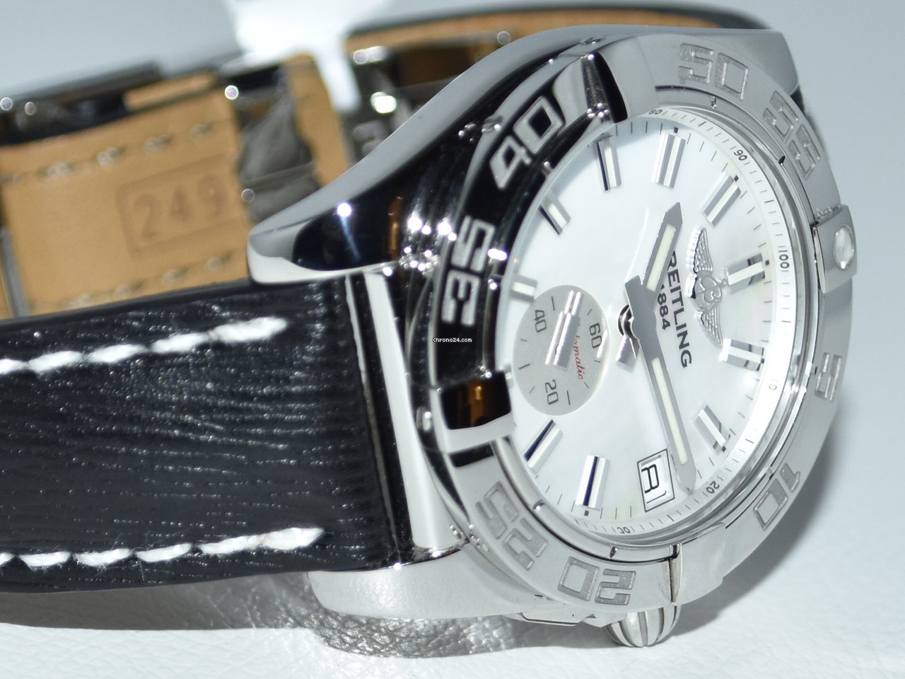 IMG_9081 Breitling Galactic 36 Womens watch Automatic Steel A3733012 A716 376A Replica 8