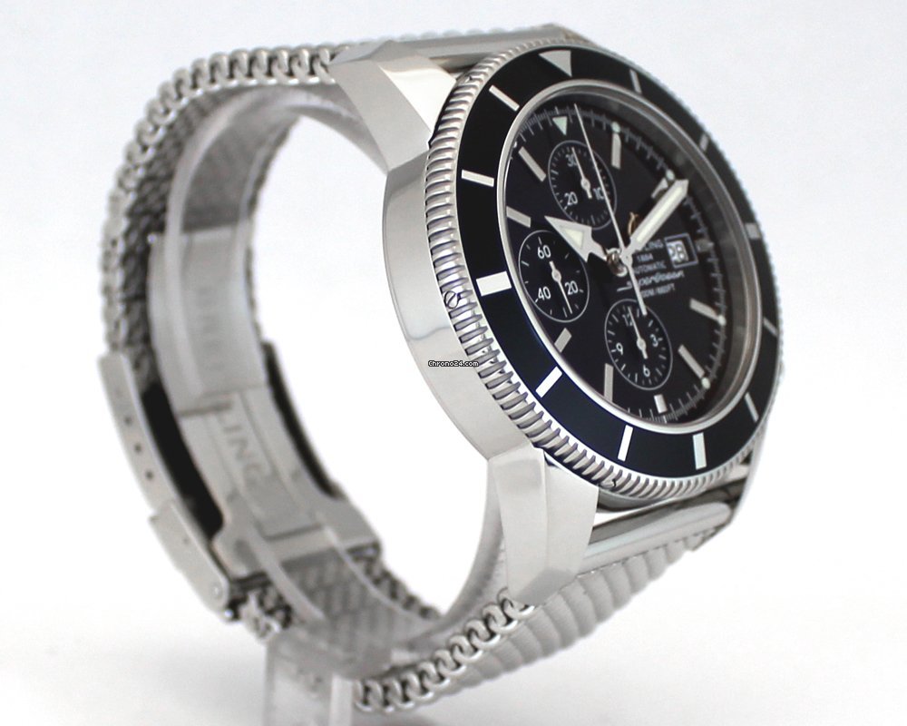 IMG_9081 Breitling Superocean Heritage Chronograph Mens watch Unisex Automatic Steel A1332024 B908 152A Replica 8