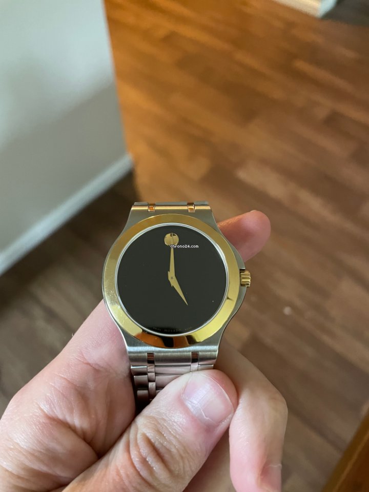 IMG_9081 Movado Mens watch Unisex Quartz Steel 01.1.20.1129 Replica 8
