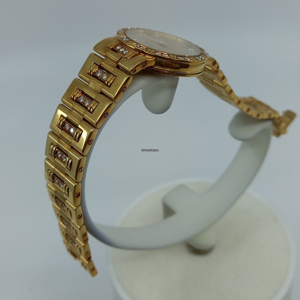 IMG_9081 Piaget Dancer Womens watch Quartz Yellow gold 80564 k 818 Replica 8