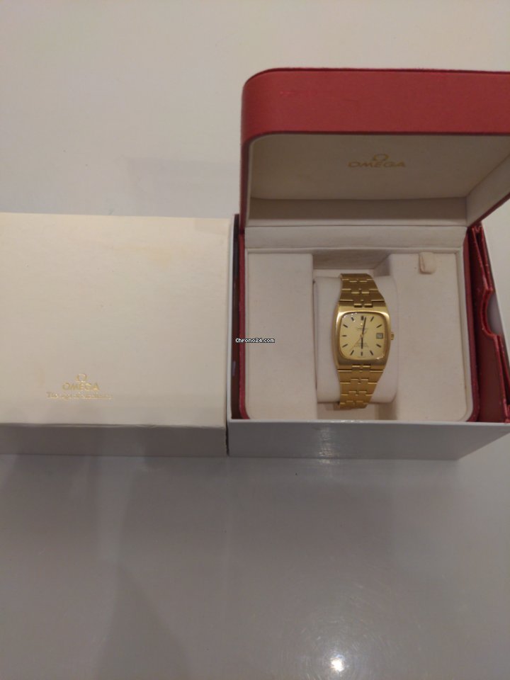 Omega Constellation Mens watch Unisex Automatic Yellow gold 166.059 Replica 8