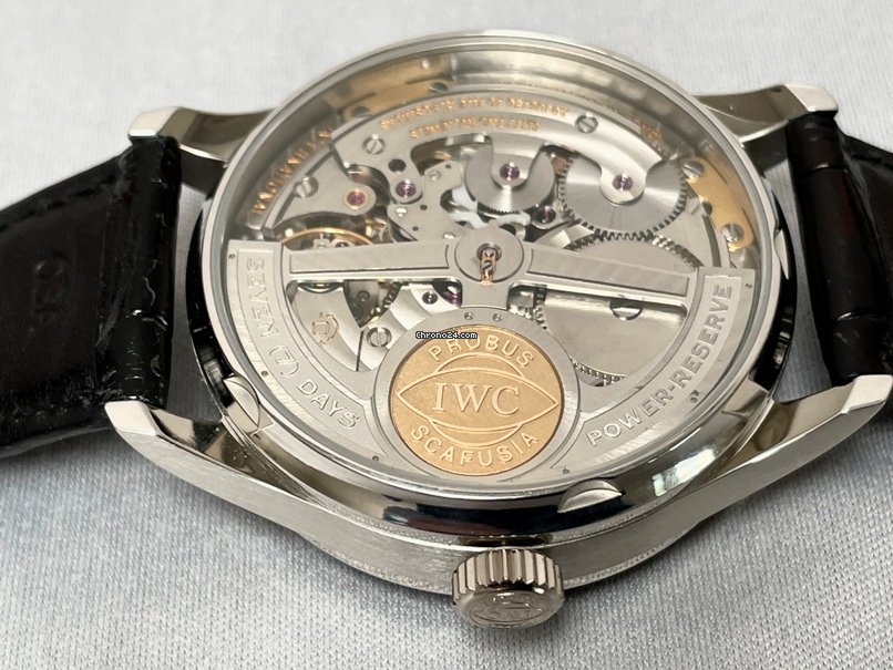 IMG_9081 IWC Portuguese Perpetual Calendar Mens watch Unisex Automatic Platinum IW5022-19 Replica 8