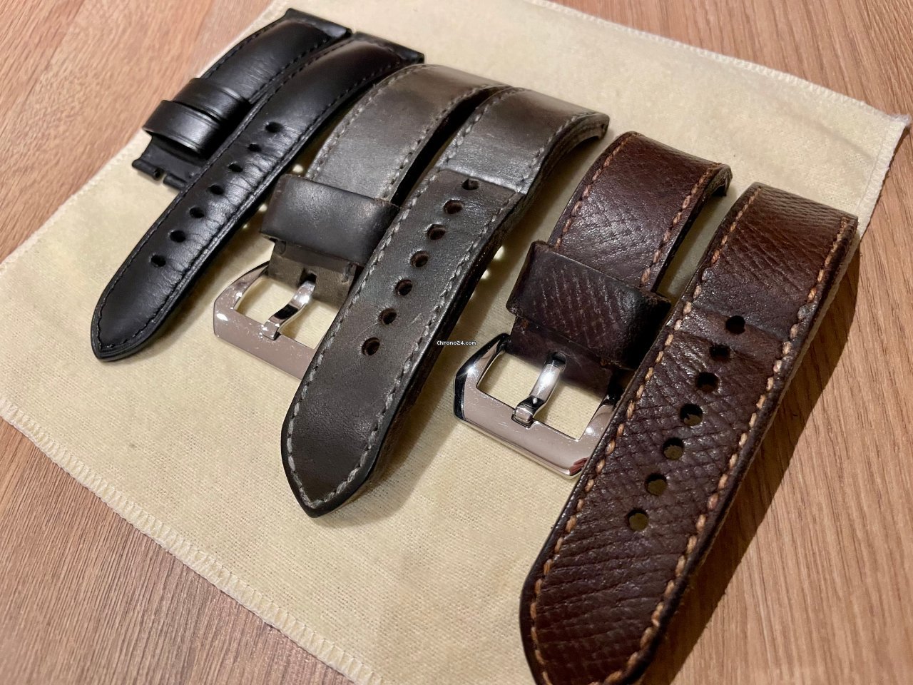 IMG_9081 Panerai Luminor Base Logo Mens watch Unisex Manual winding Steel PAM 00000 Replica 8