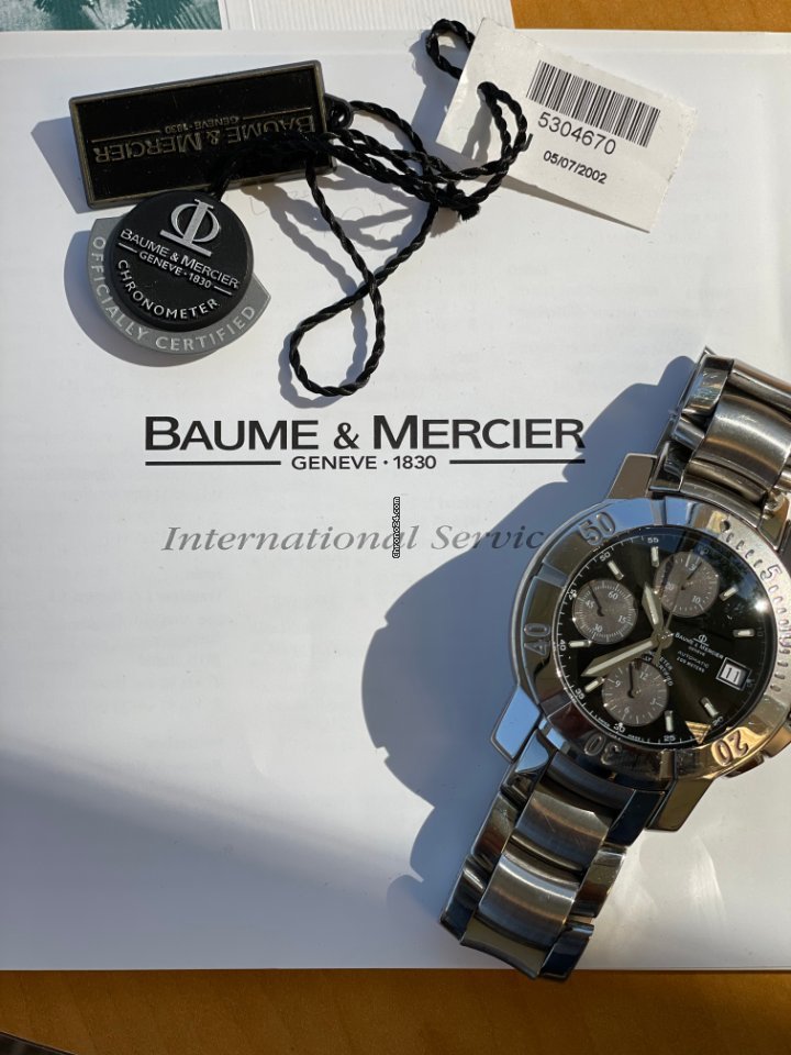 IMG_9081 Baume & Mercier Capeland Mens watch Unisex Automatic Steel MOA08112 Replica 8