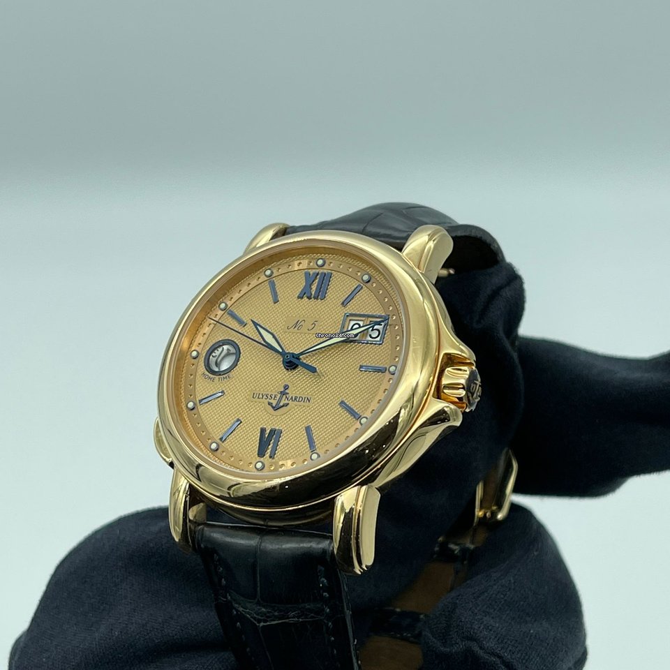 Ulysse Nardin San Marco Mens watch Unisex Automatic Rose gold 226-88 Replica 8