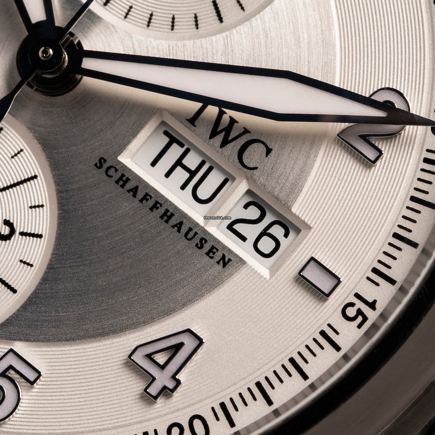 IMG_9081 IWC Pilot Spitfire Chronograph Mens watch Unisex Automatic Steel IW371705 Replica 8