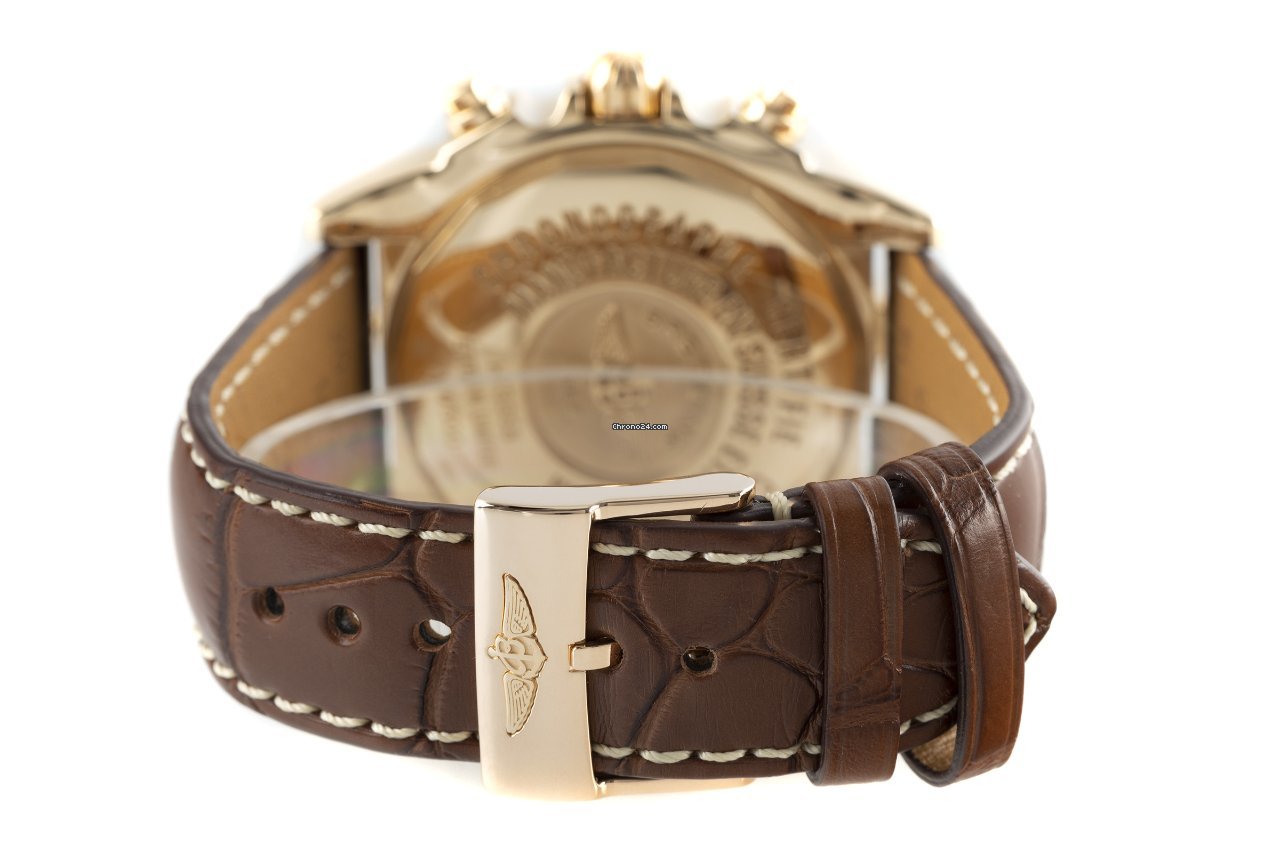 IMG_9081 Breitling Chrono Cockpit Mens watch Unisex Automatic Red gold H13358 Replica 8