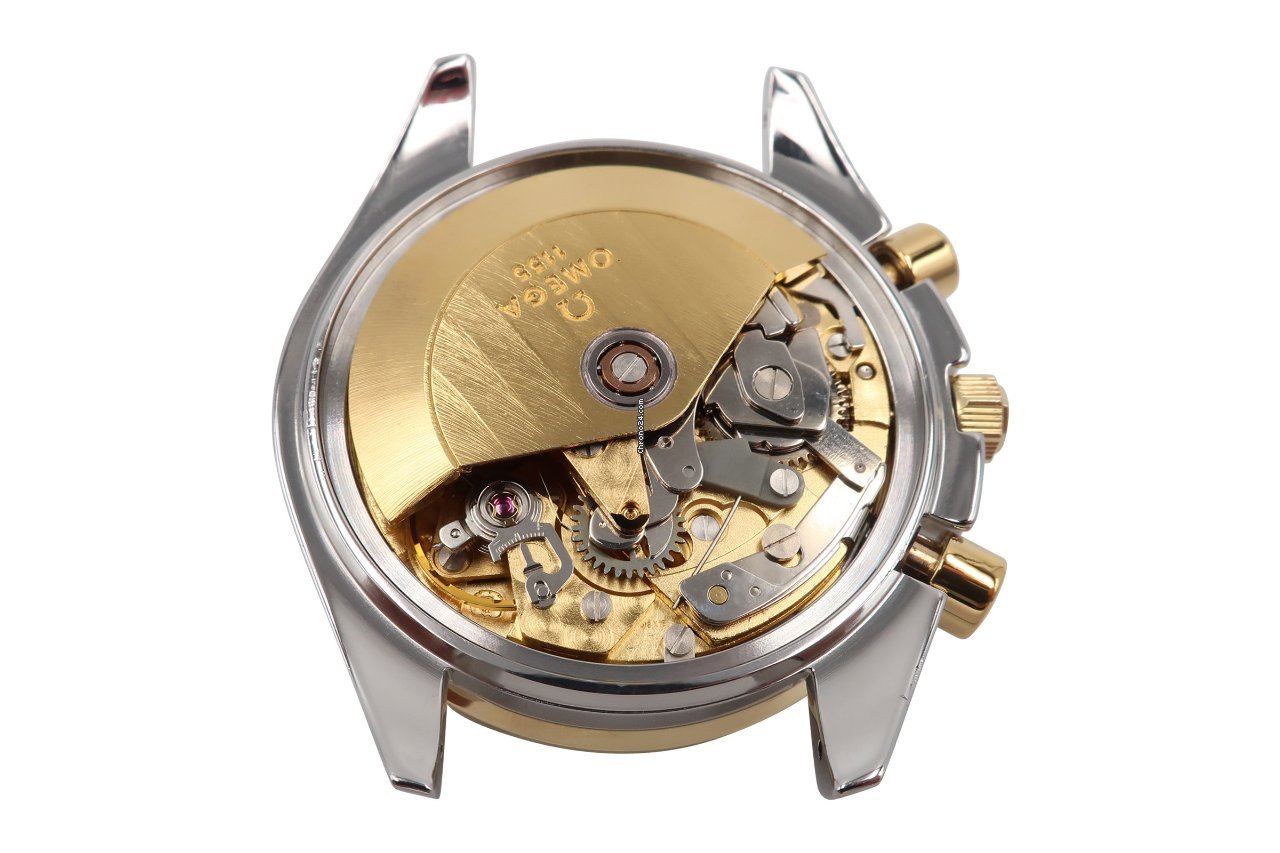 IMG_9081 Omega Speedmaster Date Mens watch Unisex Automatic Gold Steel 3311.10.00 Replica 8
