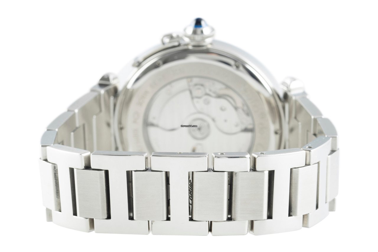 IMG_9081 Cartier Pasha Mens watch Unisex Automatic Steel 2938 Replica 8