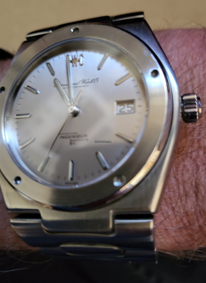 IWC Ingenieur Jumbo Mens watch Unisex Automatic Steel IW1832 Replica 8