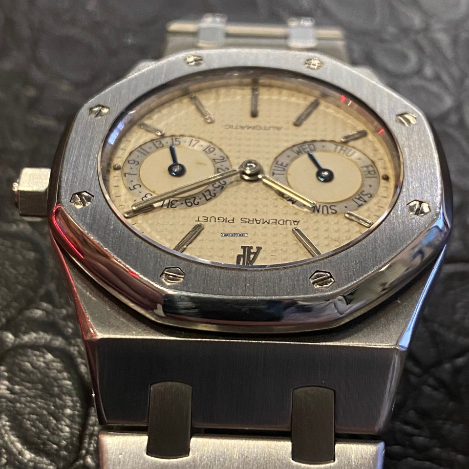 IMG_9081 Audemars Piguet Royal Oak Day-Date Mens watch Unisex Automatic Steel 25572ST.OO.0789ST.01 Replica 8