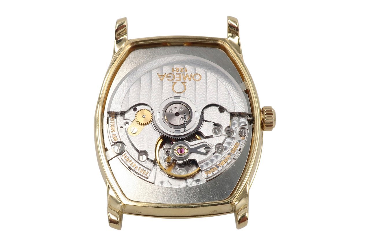 IMG_9081 Omega De Ville Prestige Mens watch Unisex Automatic Yellow gold 4653.31 Replica 8