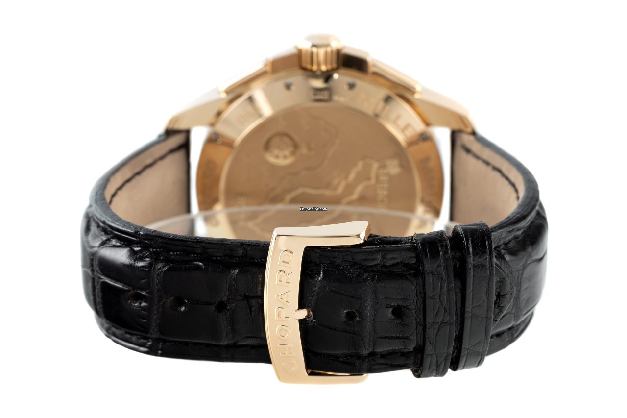 IMG_9081 Chopard Mille Miglia Mens watch Unisex Automatic Red gold 161268-5003 Replica 8