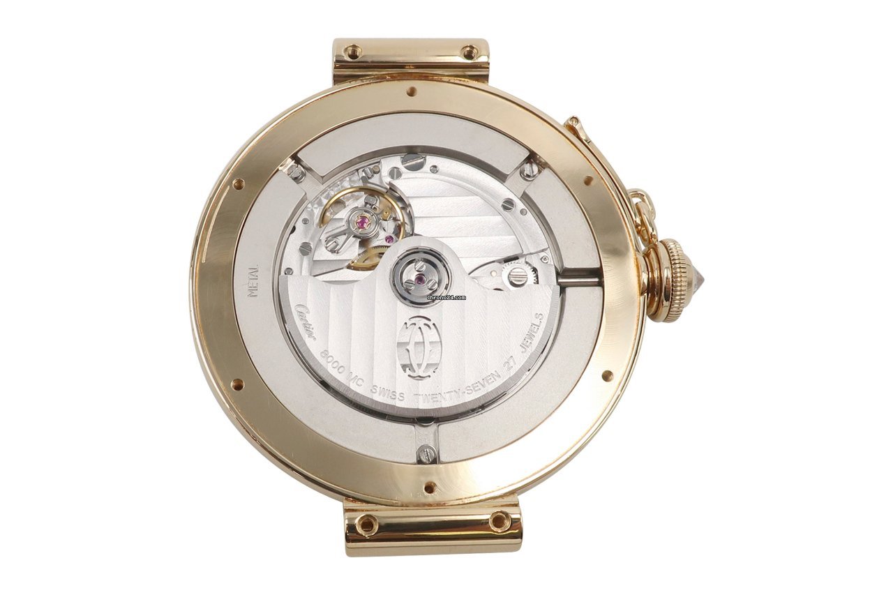 Cartier Pasha Womens watch Automatic Yellow gold WJ120351 Replica 8