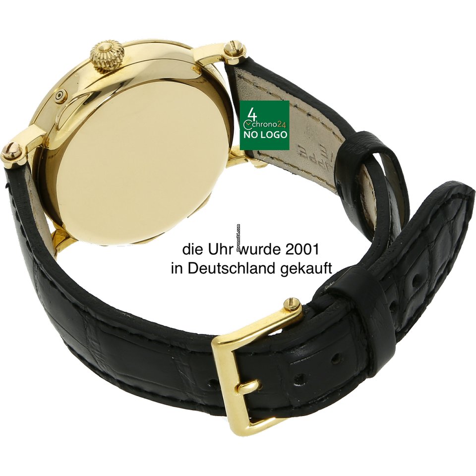 IMG_9081 Patek Philippe Complications Mens watch Unisex Automatic Yellow gold 5054J Replica 8