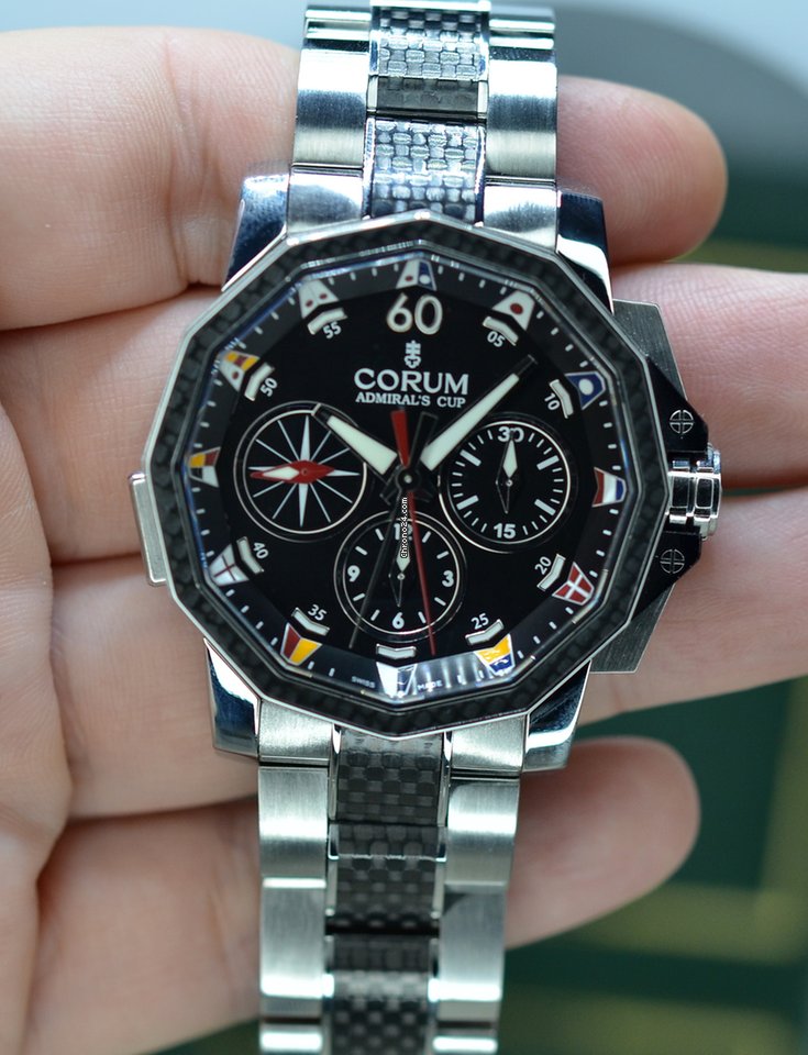 Corum Admirals Cup Mens watch Unisex Automatic Steel 01.0035 Replica 8