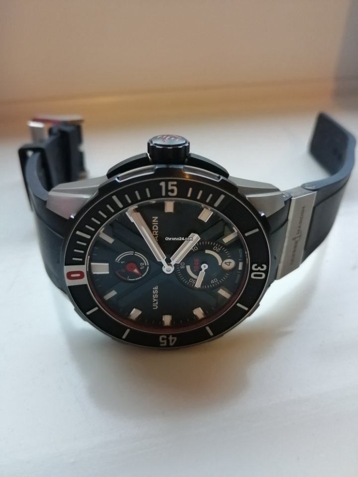 IMG_9081 Ulysse Nardin Marine Mens watch Unisex Automatic Titanium 1183-170LE 93-NEMO Replica 8