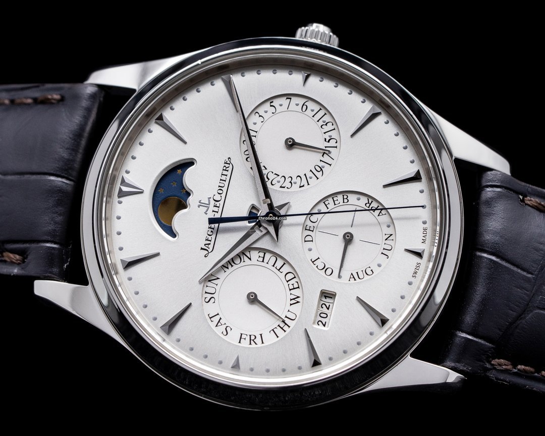 Jaeger-LeCoultre Master Ultra Thin Perpetual Mens watch Unisex Automatic Steel 130842J Replica 8