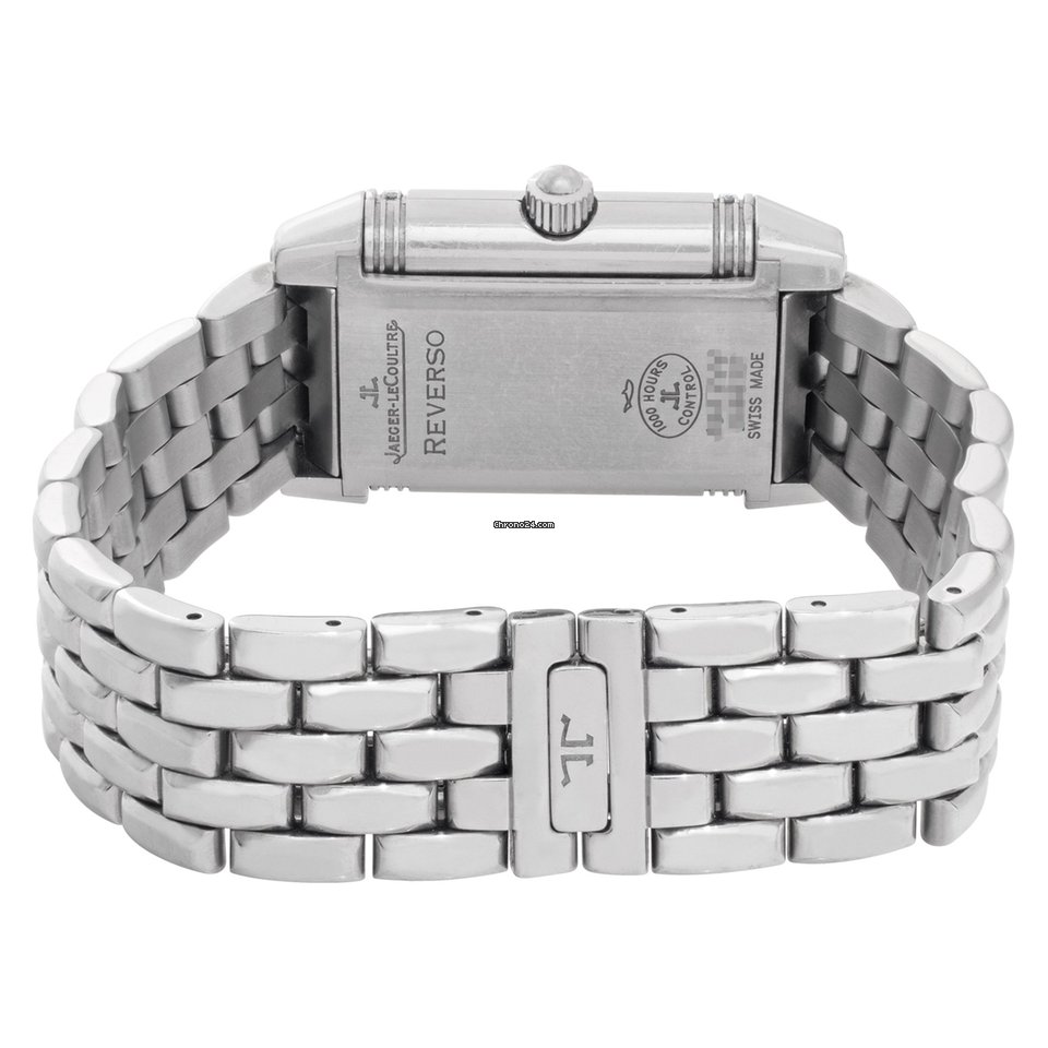 IMG_9081 Jaeger-LeCoultre Reverso Duetto Manual winding Steel 266.8.11 Replica 8