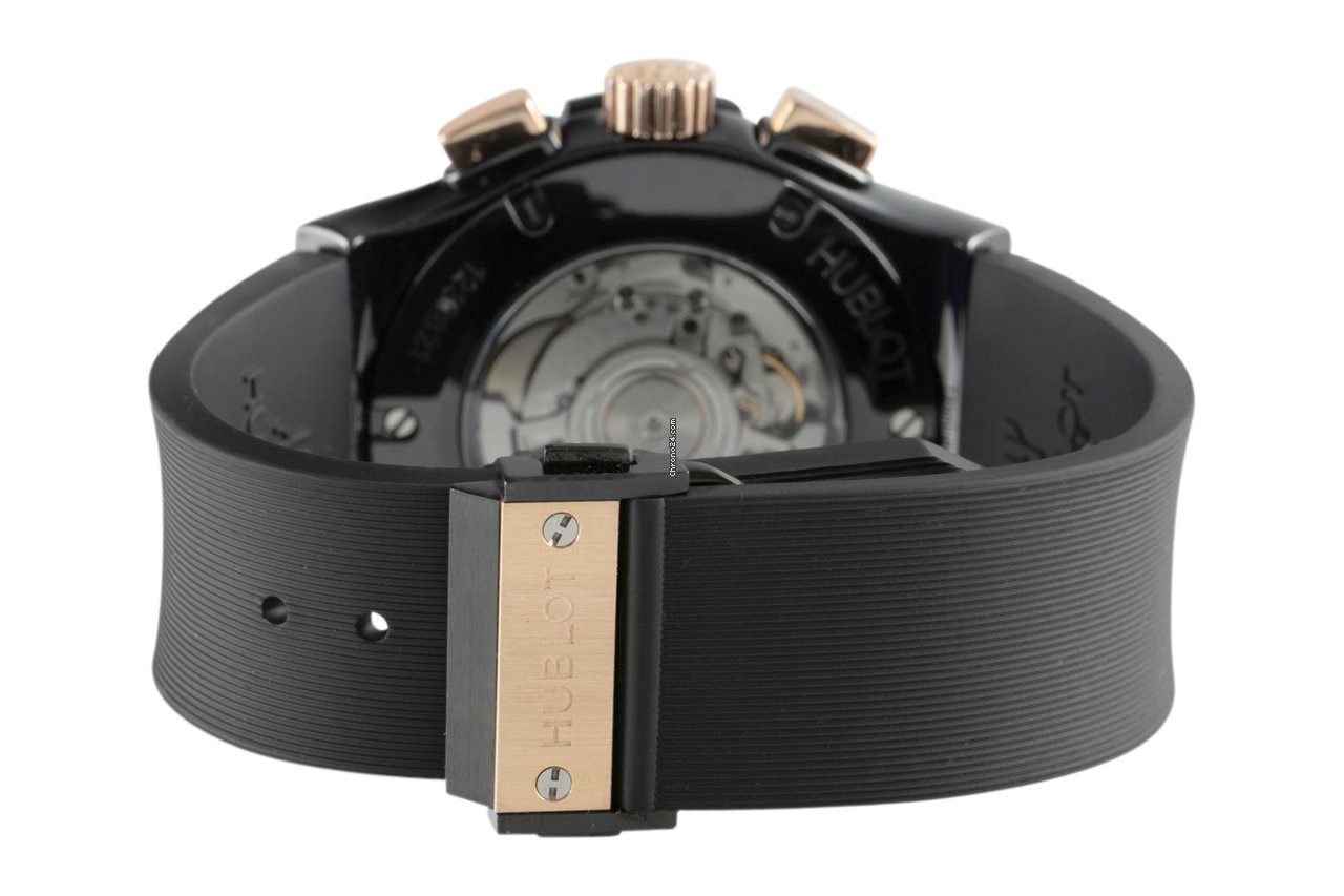 IMG_9081 Hublot Classic Fusion Chronograph Mens watch Unisex Automatic Ceramic 521.CO.1781.RX Replica 8