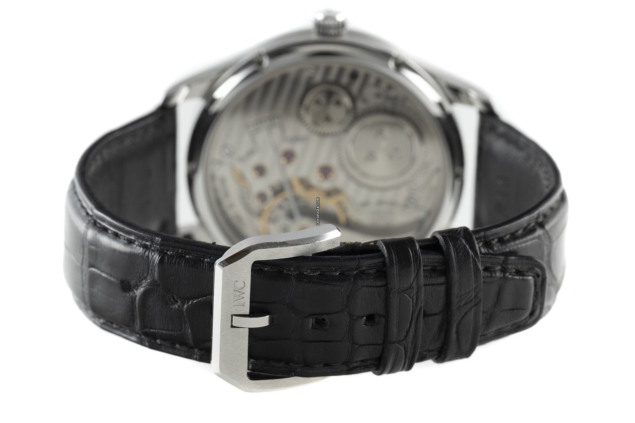 IMG_9081 IWC Portuguese Hand-Wound Mens watch Unisex Manual winding Steel IW545405 Replica 8