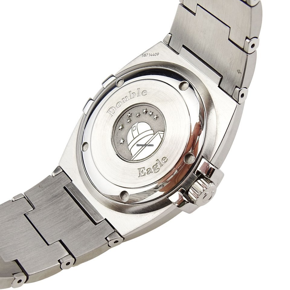IMG_9081 Omega Constellation Double Eagle Mens watch Unisex Quartz Steel 1513.51.00 Replica 8