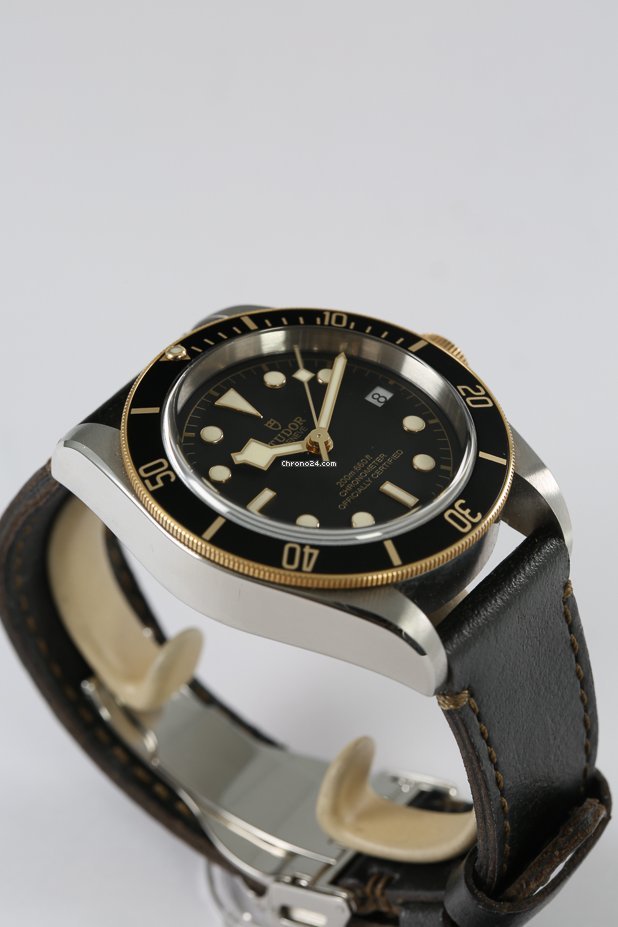 IMG_9081 Tudor Black Bay S&G Mens watch Unisex Automatic Gold Steel M79733N-0001 Replica 8
