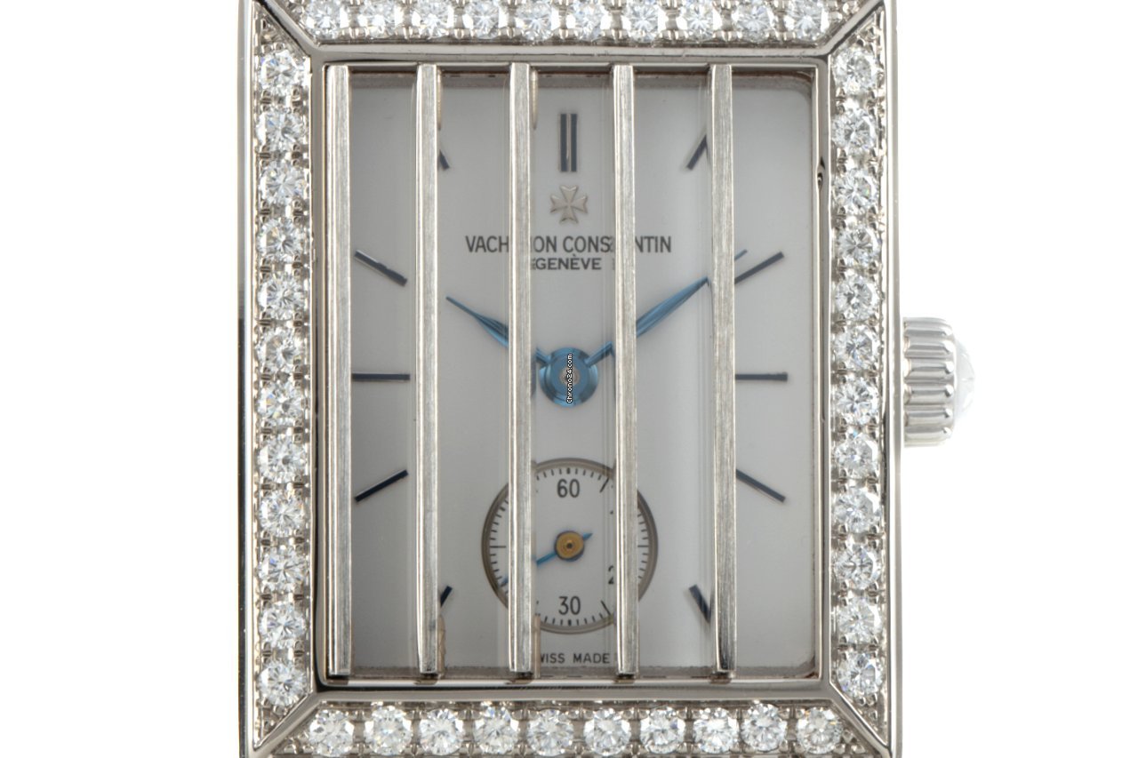 IMG_9081 Vacheron Constantin Mens watch Unisex Manual winding White gold 91002 Replica 8