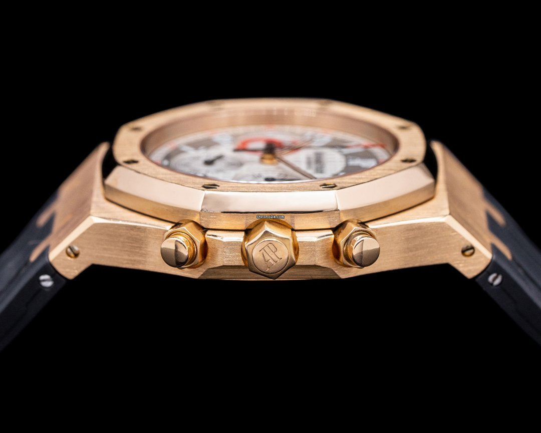 IMG_9081 Audemars Piguet Royal Oak Chronograph Mens watch Unisex Automatic Steel 25979OR.0.0002CA.01 Replica 8