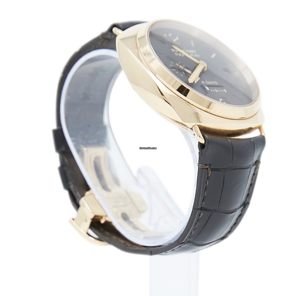 Panerai Special Editions Mens watch Unisex Manual winding Rose gold PAM 00395 Replica 8