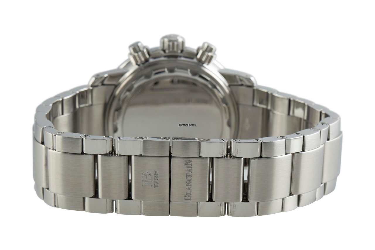 IMG_9081 Blancpain Leman Fly-Back Mens watch Unisex Automatic Steel 2185F Replica 8