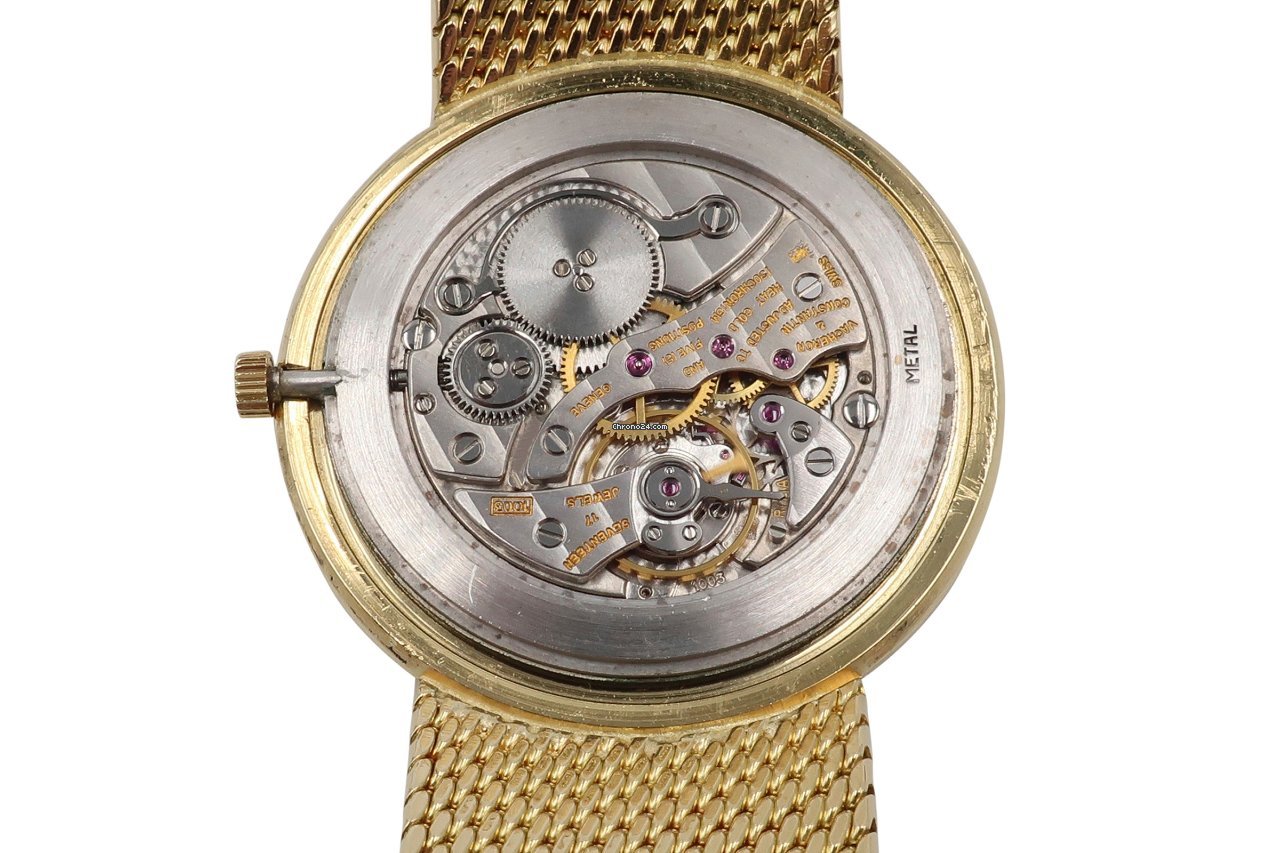 Vacheron Constantin Patrimony Mens watch Unisex Manual winding Yellow gold 6352 Replica 8