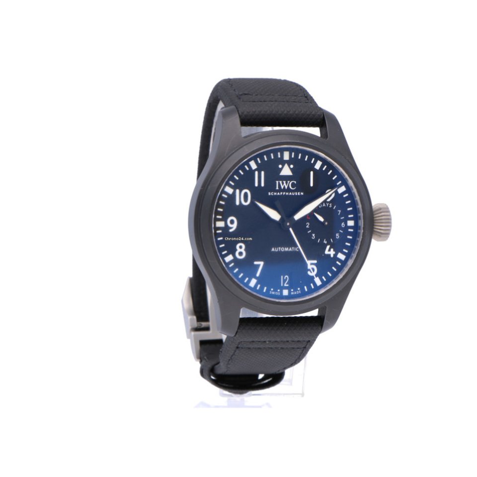 IWC Big Pilot Top Gun Mens watch Unisex Automatic Ceramic IW502001 Replica 8