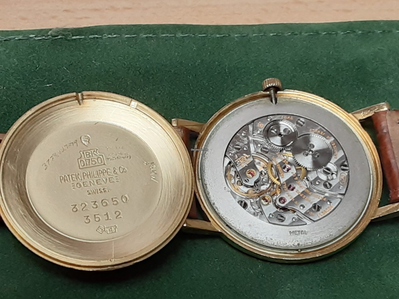 IMG_9081 Patek Philippe Calatrava Mens watch Unisex Manual winding Yellow gold 323650 Replica 8