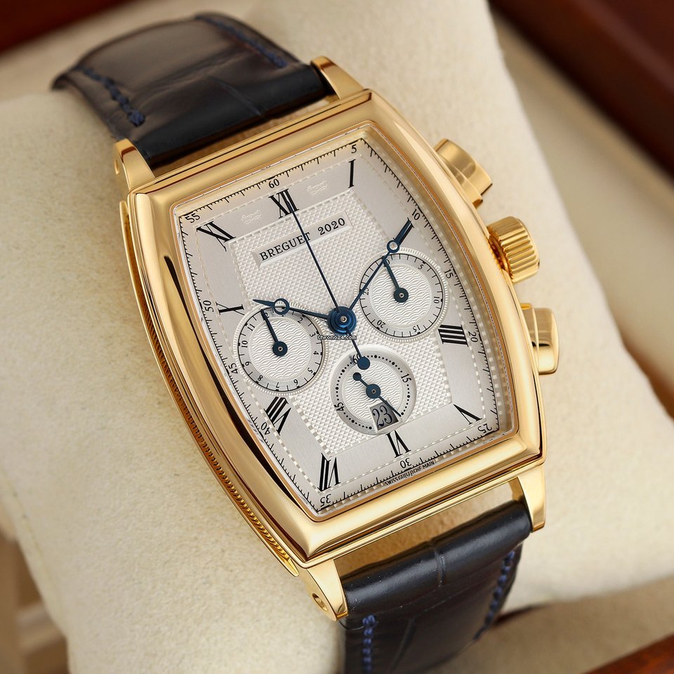 Breguet Heritage Mens watch Unisex Automatic Yellow gold 5460ba 12 996 Replica 8
