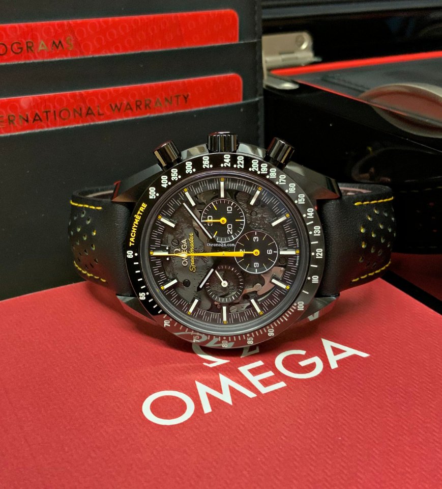 Omega Speedmaster Professional Moonwatch Mens watch Unisex Manual winding Ceramic 311.92.44.30.01.001 Replica 8