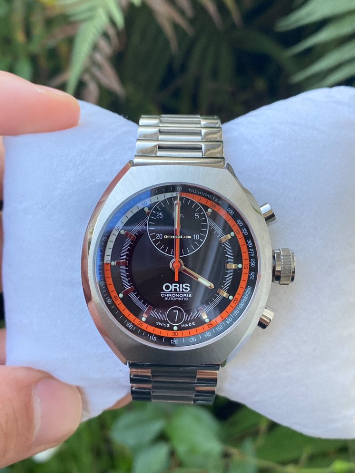 IMG_9081 Oris Chronoris Mens watch Unisex Automatic Steel 01 672 7564 4154-Set Replica 8