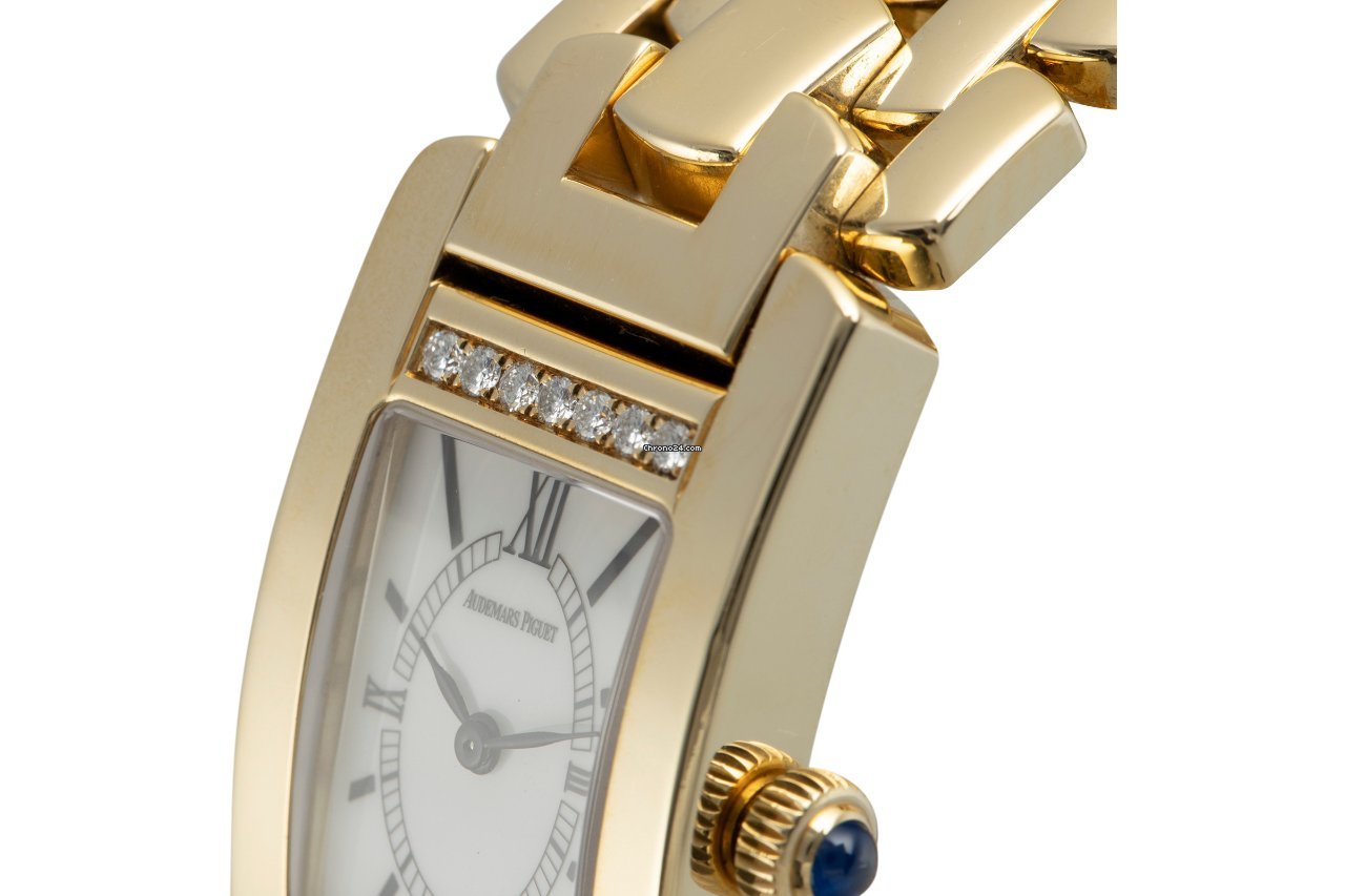 Audemars Piguet Promesse Womens watch Quartz Yellow gold 67364BA Z 1156BA 01 Replica 8