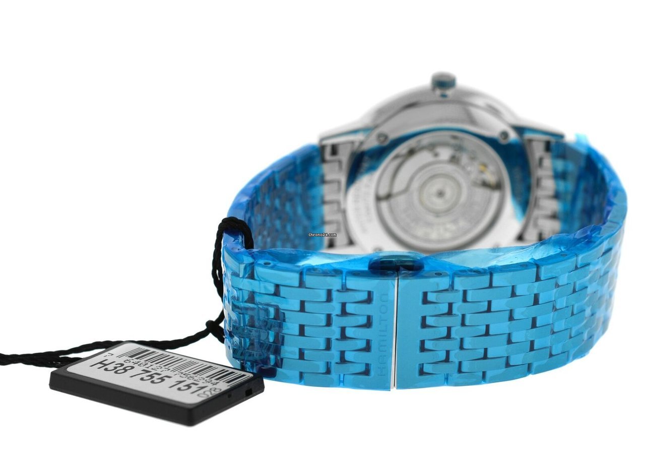 IMG_9081 Hamilton Intra-Matic Mens watch Unisex Automatic Steel H38755151 Replica 8