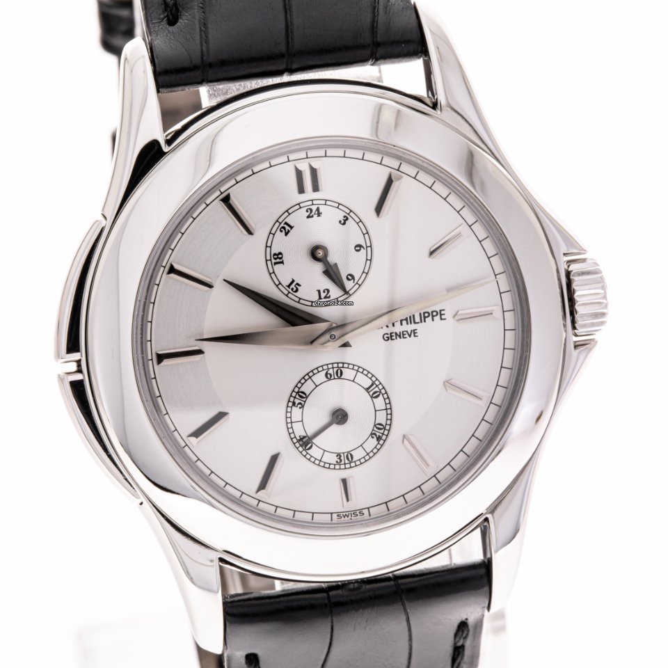 IMG_9081 Patek Philippe Travel Time Mens watch Unisex Manual winding Platinum 5134P-001 Replica 8