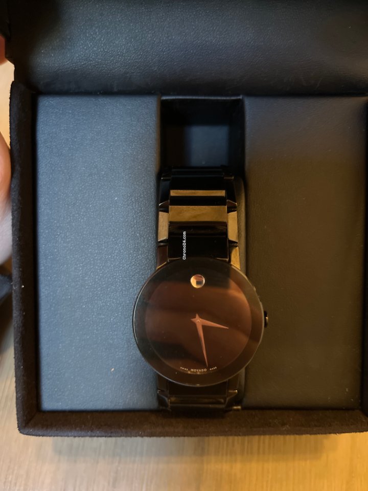 IMG_9081 Movado Sapphire Mens watch Unisex Automatic Steel 0607179 Replica 8