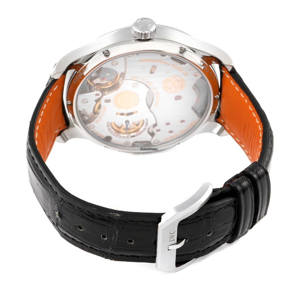 IMG_9081 IWC Portuguese Hand-Wound Mens watch Unisex Manual winding Steel IW510212 Replica 8