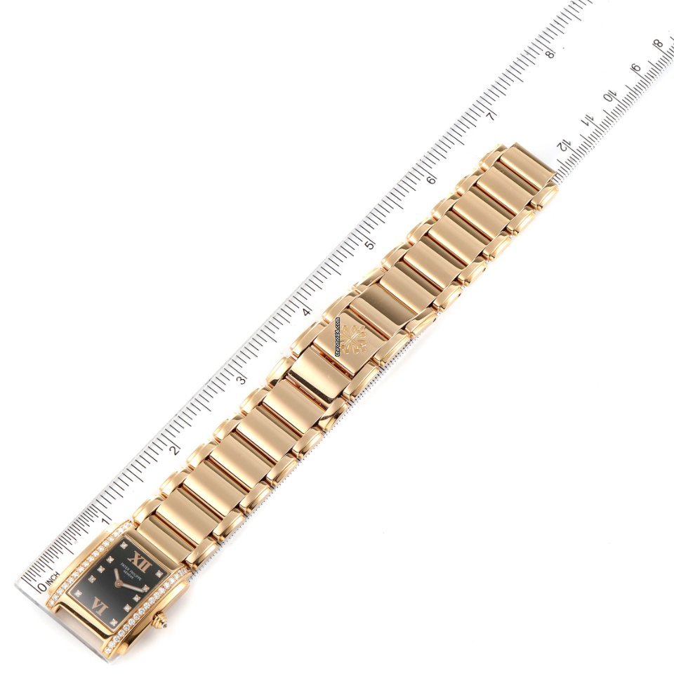 IMG_9081 Patek Philippe Twenty~4 Womens watch Quartz Rose gold 4910 11R Replica 8