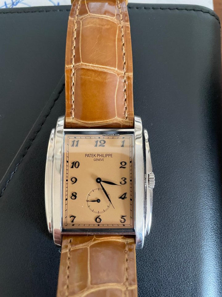 Patek Philippe Gondolo Mens watch Unisex Manual winding White gold 5124G-001 Replica 8