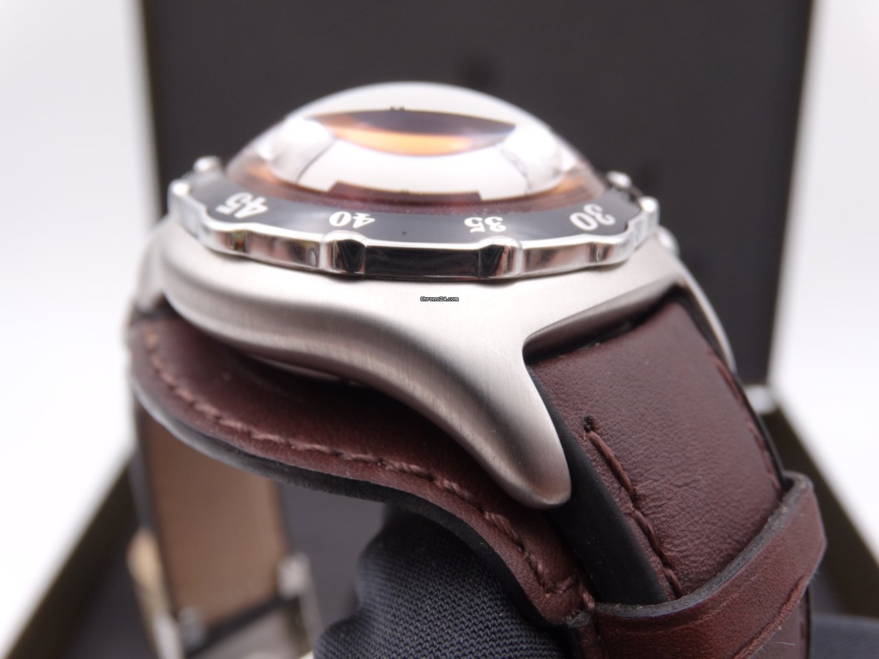 IMG_9081 Corum Bubble Mens watch Unisex Automatic Steel 285.180.20 Replica 8